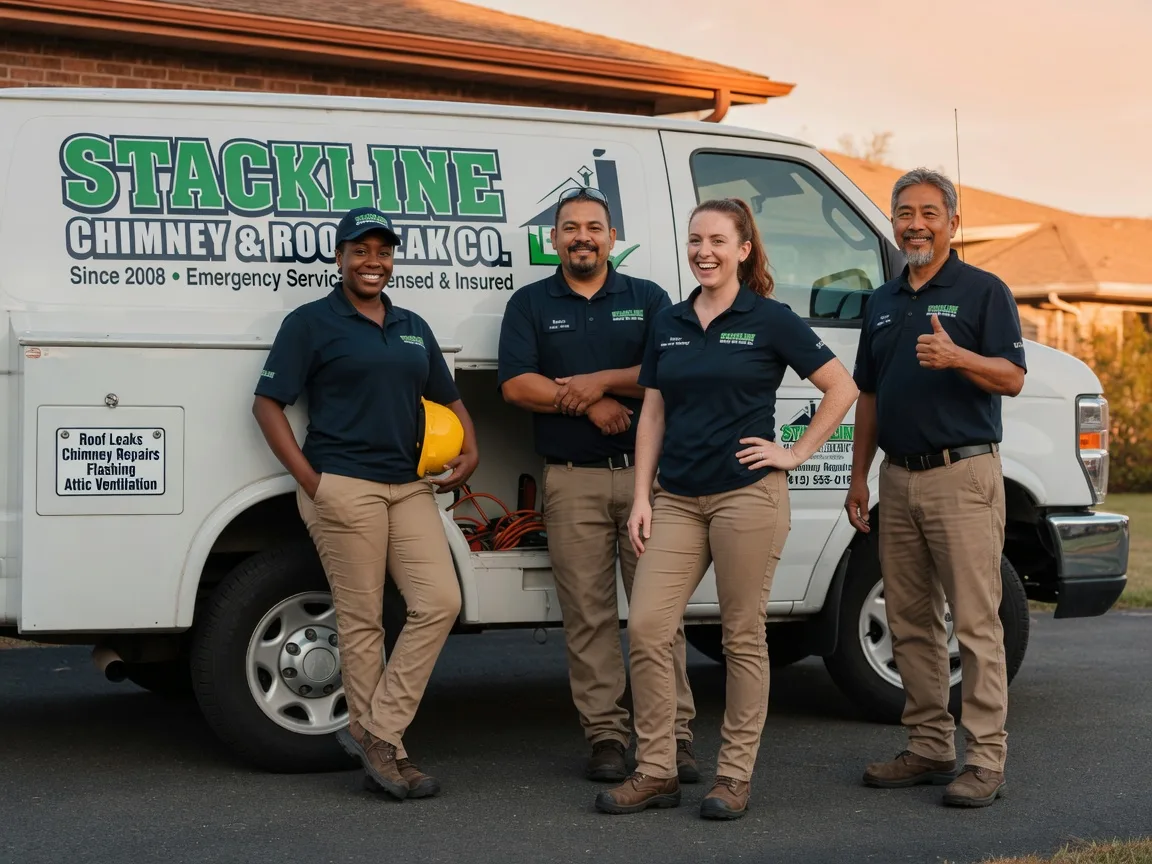 Chimney flashing repair company in Chauncey, GA